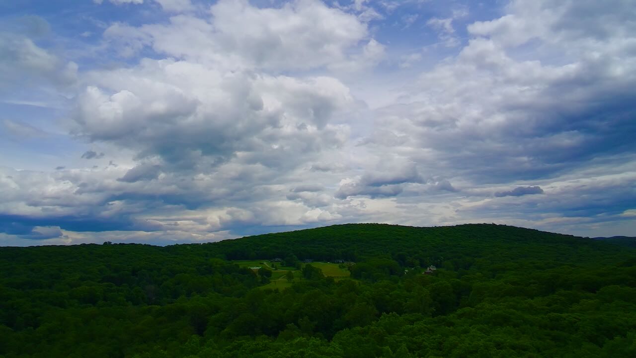 Wouldn't it be cool if *this* was our view? If the house was 10 stories tall, this would be it! View from 100 feet above the lot
